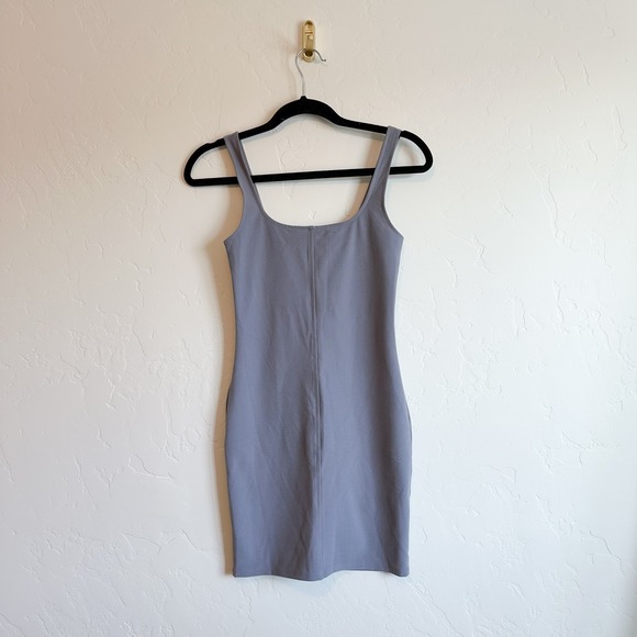 Alo Yoga | Alosoft Head Start‎ Bodycon Mini Dress in Fog Purple - Picture 4 of 7